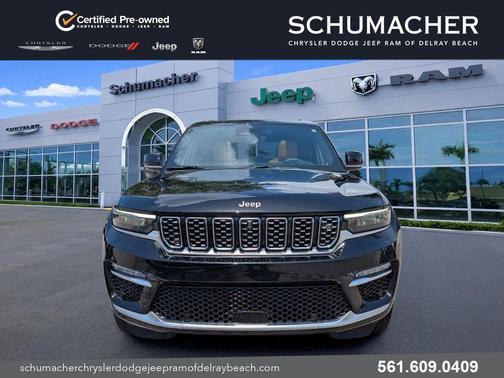 Diamond Black 2023 Jeep Grand Cherokee Summit