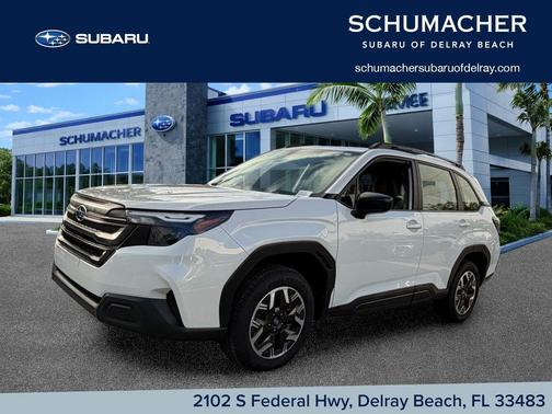Crystal White Pearl 2026 Subaru Forester