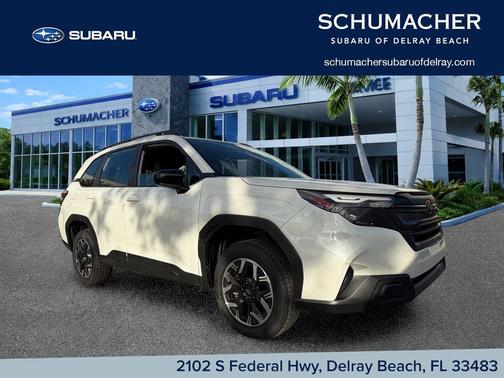 Crystal White Pearl 2026 Subaru Forester