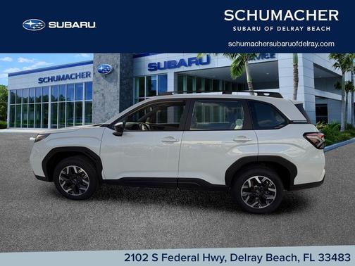 Crystal White Pearl 2026 Subaru Forester