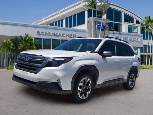 Crystal White Pearl 2026 Subaru Forester Premium