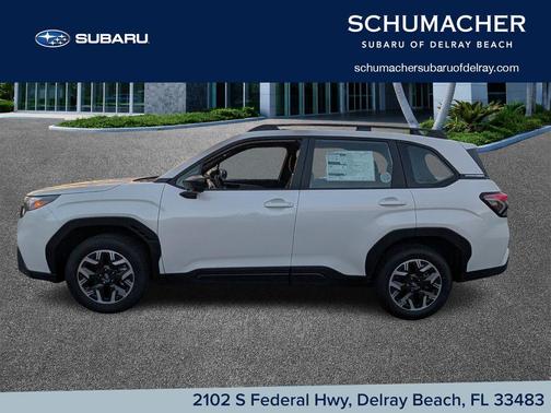 Crystal White 2026 Subaru Forester