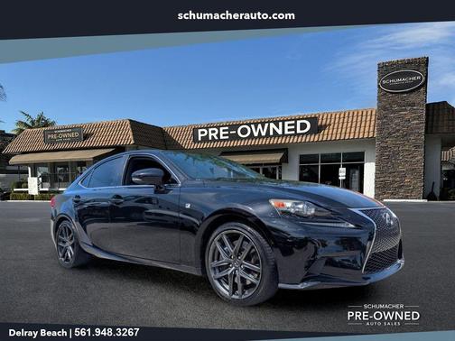 Obsidian Black 2016 Lexus IS 350 Base
