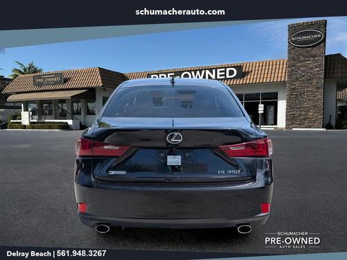 Obsidian Black 2016 Lexus IS 350 Base