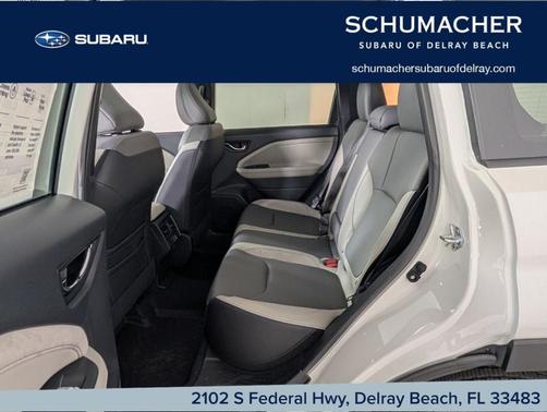 Crystal White Pearl 2025 Subaru Forester Hybrid Limited