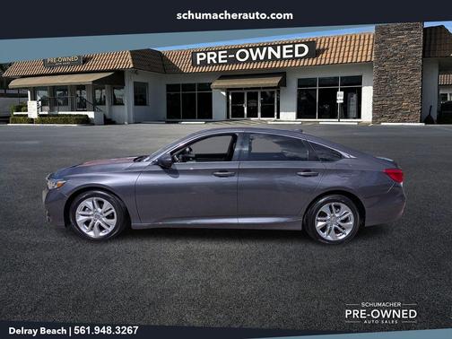 Gray 2018 Honda Accord LX
