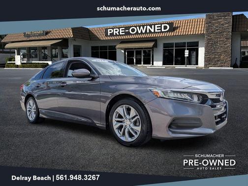 Gray 2018 Honda Accord LX