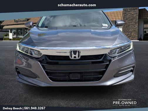 Gray 2018 Honda Accord LX