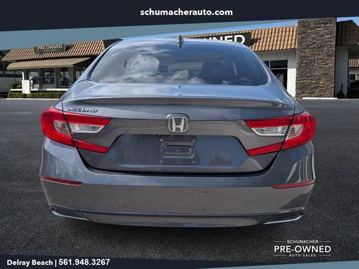 Gray 2018 Honda Accord LX
