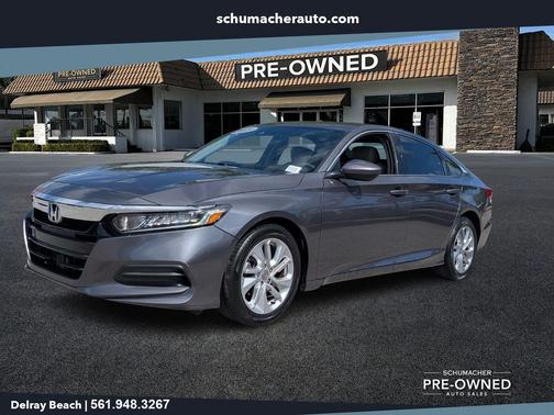 Gray 2018 Honda Accord LX