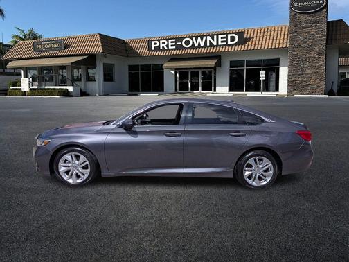 Gray 2018 Honda Accord LX