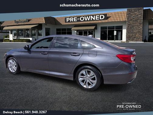 Gray 2018 Honda Accord LX