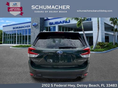 Cascade Green Silica 2024 Subaru Forester Premium