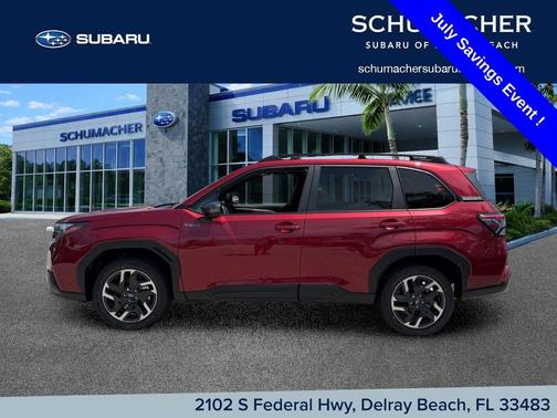 Crimson Red Pearl 2026 Subaru Forester Premium