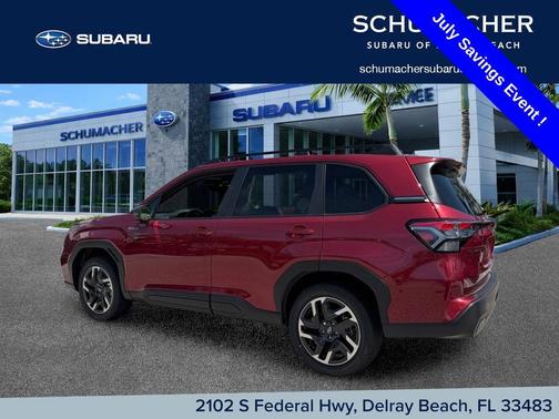 Crimson Red Pearl 2026 Subaru Forester Premium