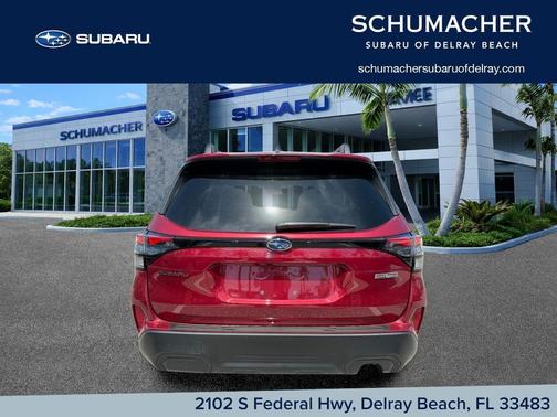 Crimson Red Pearl 2026 Subaru Forester Premium