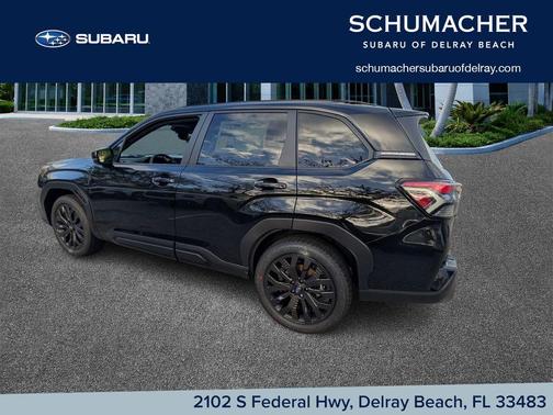 Crystal Black 2026 Subaru Forester Sport