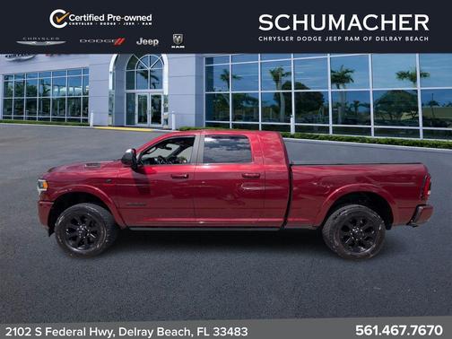 Delmonico Red Pearlcoat 2022 RAM 2500 Laramie
