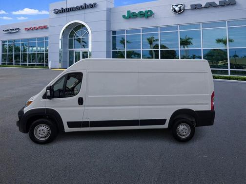 Bright White Clearcoat 2024 RAM ProMaster 2500 High Roof