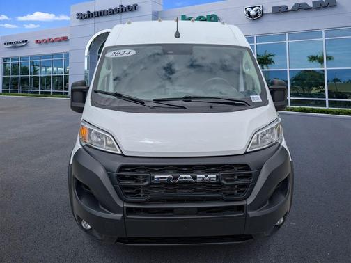 Bright White Clearcoat 2024 RAM ProMaster 2500 High Roof
