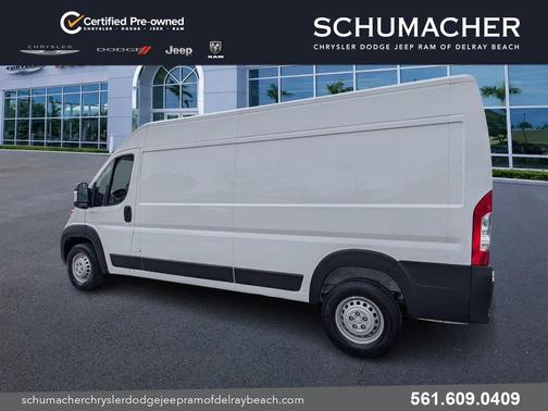 Bright White Clearcoat 2024 RAM ProMaster 2500 High Roof