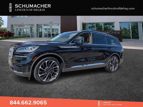 Black Metallic 2024 Lincoln Aviator Reserve RWD