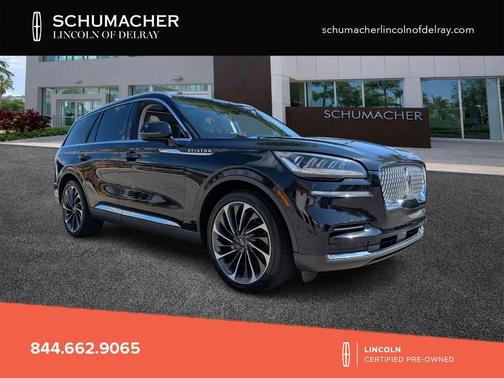 Infinite Black Metallic 2024 Lincoln Aviator Reserve RWD