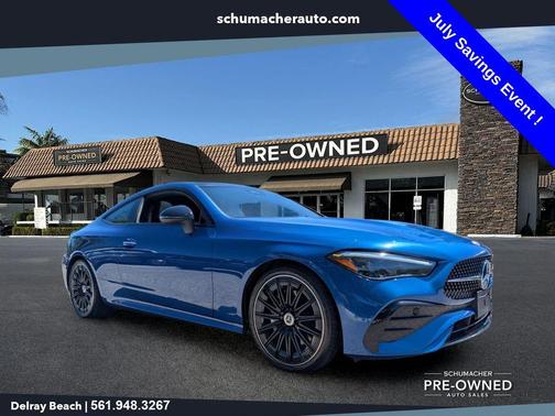 Sterling Blue Metallic 2025 Mercedes-Benz CLE 300 Base 4MATIC