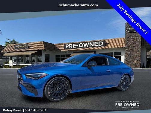 Sterling Blue Metallic 2025 Mercedes-Benz CLE 300 Base 4MATIC