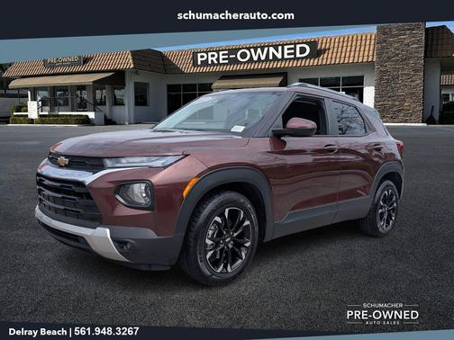 Mahogany Red Metallic 2022 Chevrolet Trailblazer LT