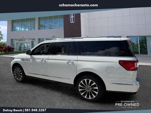 White 2020 Lincoln Navigator L Reserve