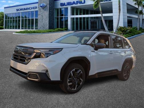 Crystal White Pearl 2026 Subaru Forester Limited