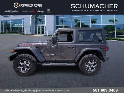 Granite Crystal Clearcoat Metallic 2022 Jeep Wrangler Rubicon