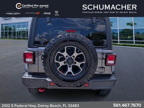 Granite Crystal Clearcoat Metallic 2022 Jeep Wrangler Rubicon