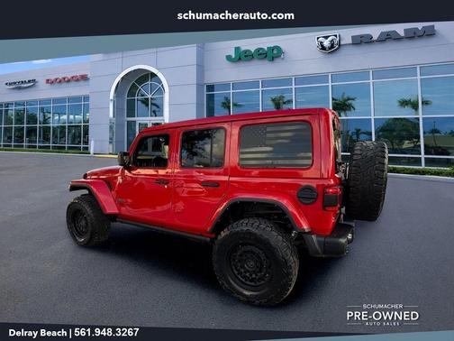 Firecracker Red Clearcoat 2022 Jeep Wrangler Unlimited Sahara