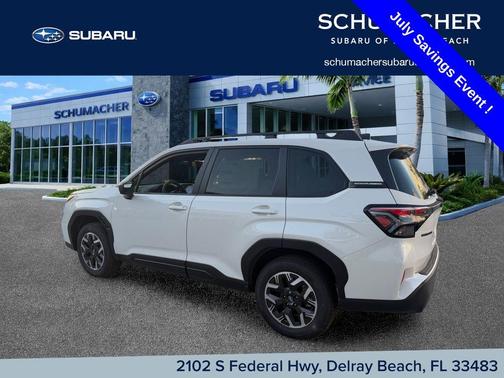 Crystal White Pearl 2026 Subaru Forester Premium