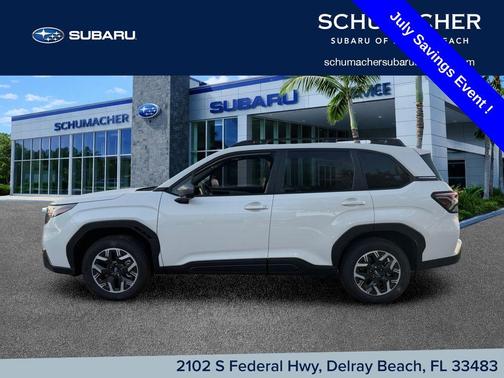 Crystal White Pearl 2026 Subaru Forester Premium