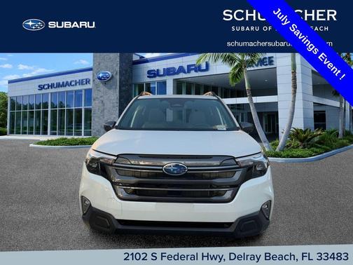 Crystal White Pearl 2026 Subaru Forester Premium