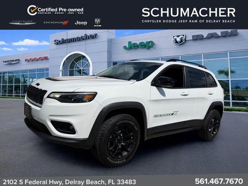 Bright White Clearcoat 2022 Jeep Cherokee X