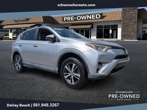 Silver 2017 Toyota RAV4 XLE