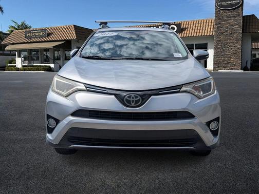 Silver 2017 Toyota RAV4 XLE