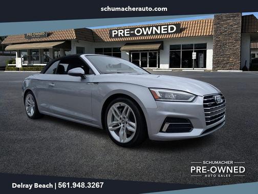 Florett Silver Metallic w/ Black Roof 2019 Audi A5 2.0T Premium Plus