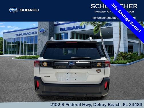 Crystal White Pearl 2026 Subaru Outback Wilderness