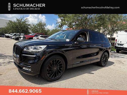 Black Metallic 2022 Lincoln Aviator Reserve AWD