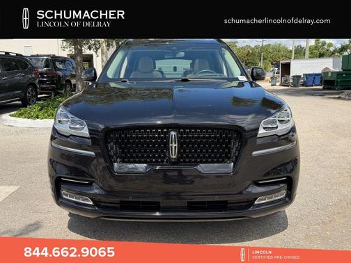 Black Metallic 2022 Lincoln Aviator Reserve AWD