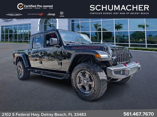 Black Clearcoat 2023 Jeep Gladiator Rubicon