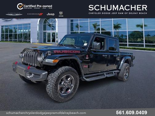 Black Clearcoat 2023 Jeep Gladiator Rubicon