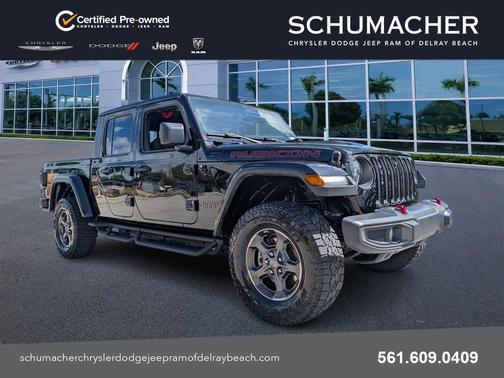 Black Clearcoat 2023 Jeep Gladiator Rubicon