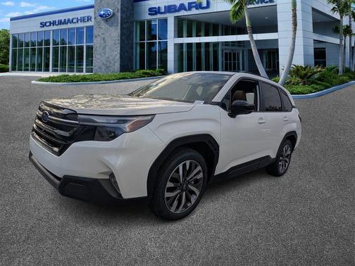 Crystal White 2026 Subaru Forester Touring