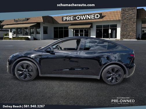 Black 2025 Tesla Model Y Long Range